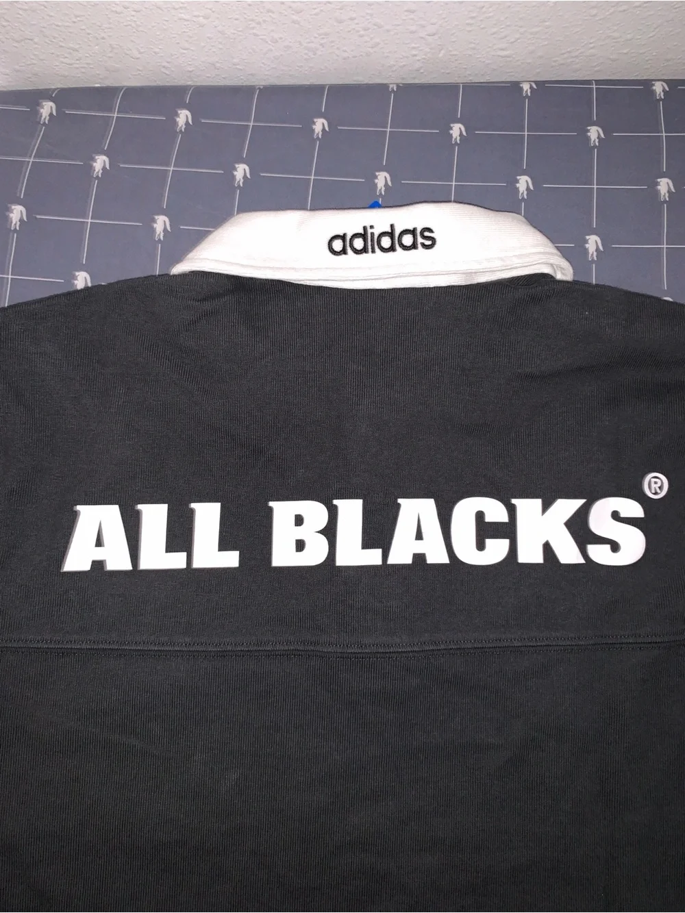Adidas Originals & All Blacks Heritage Rugby Polo Shirt KG4638 Size: Medium